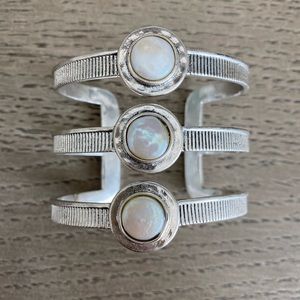 Lucky brand mother of pearl cuff